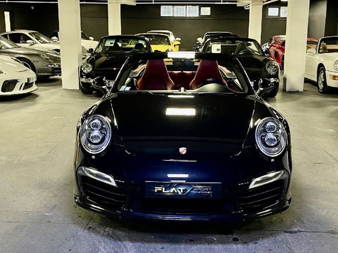 Porsche 911 (991) TURBO S Cabriolet 3.8i 560 CH PDK Noir de 2014
