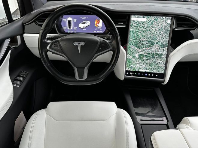 Tesla Model X 100D 525CH DUAL MOTOR 6 PLACES Blanc de 2019