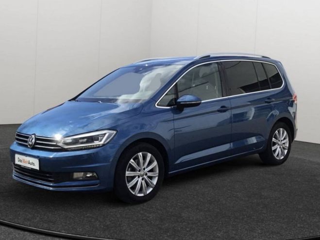 Volkswagen Touran III 1.4 TSI 150 Carat 7 places Bleu Mtallis de 2016