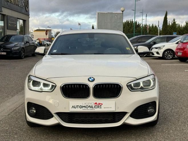 BMW Serie 1 Serie 2.0 125 D 224ch M SPORT BVA Blanc de 2017