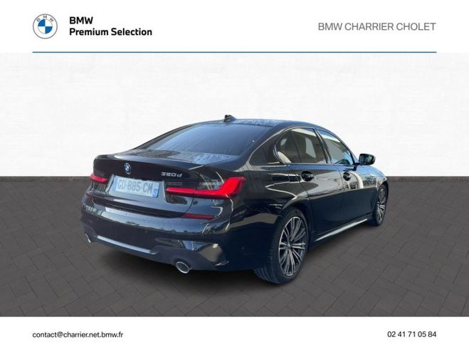 BMW Serie 3 320dA MH 190ch M Sport Saphirschwarz Mtal de 2020