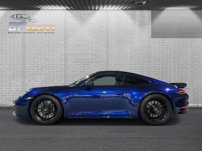 Porsche 911 type 992 carrera gts carbone 480 chevaux Bleu de 2022