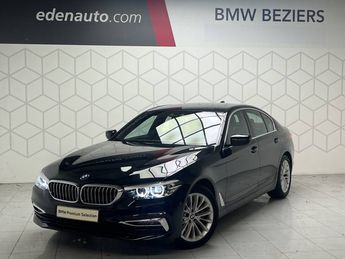  Voir détails -BMW Serie 5 518d 150 ch BVA8 Luxury à Bziers (34)