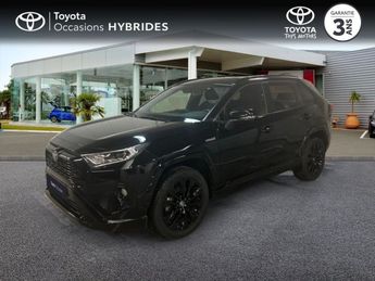  Voir détails -Toyota RAV 4 Hybride 218ch Black Edition 2WD MY21 à Abbeville (80)