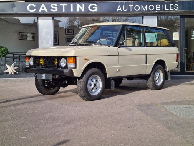 Land rover Range Rover V8 - 5 VITESSES - CARBU Beige de 1983