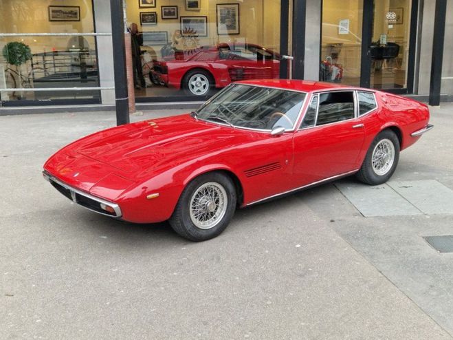 Maserati Ghibli SS 4900 Rouge de 1971