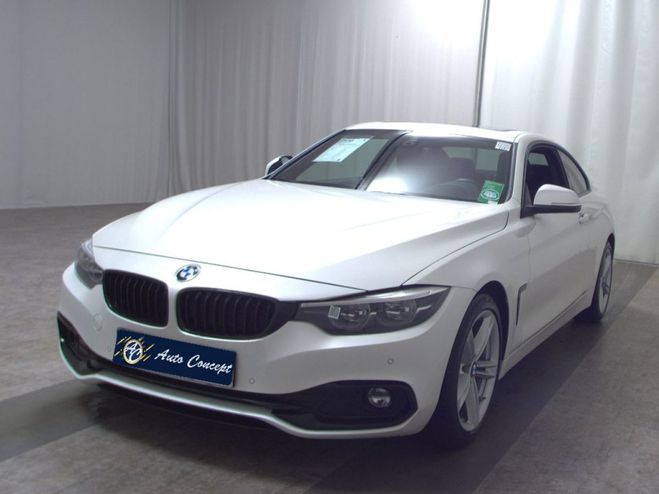 BMW Serie 4 Coupe 420d 190ch Sport Blanc de 2019