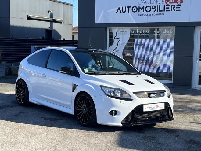 Ford Focus II Phase 2 RS MK2 2.5 T 305 ch SIEGES RE Blanc de 2009