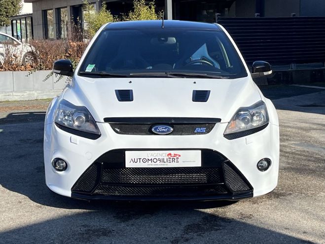 Ford Focus II Phase 2 RS MK2 2.5 T 305 ch SIEGES RE Blanc de 2009