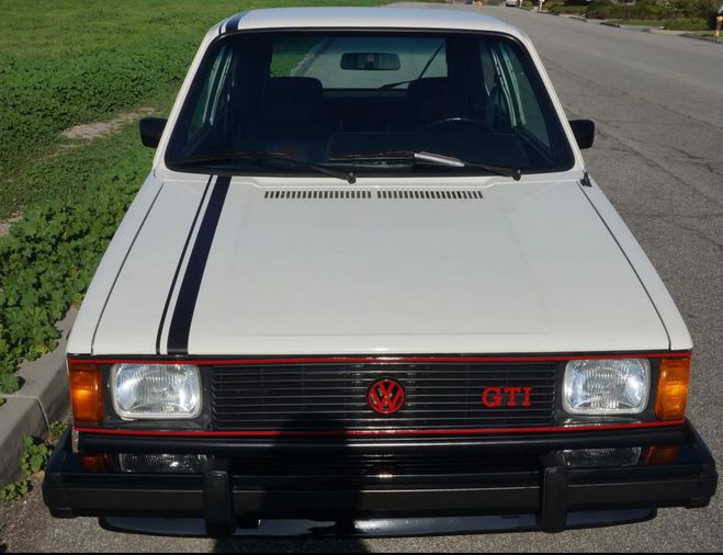 Volkswagen Rabbit GTI  Blanc de 1983