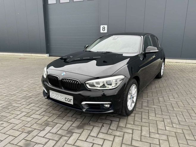 BMW Serie 1 120 dA AUTOMATIQUE, CAMERA, CLIM GARANTI Noir de 2018