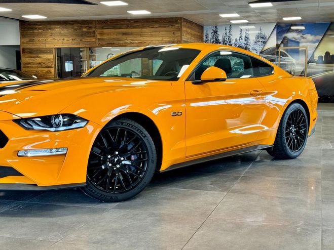 Ford Mustang GT FASTBACK 5.0 V8 450 orange mtal de 2018