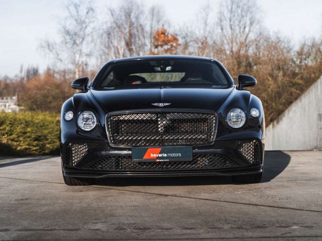Bentley Continental GT V8 Onyx Carbon Mulliner Blackline Spe Noir de 