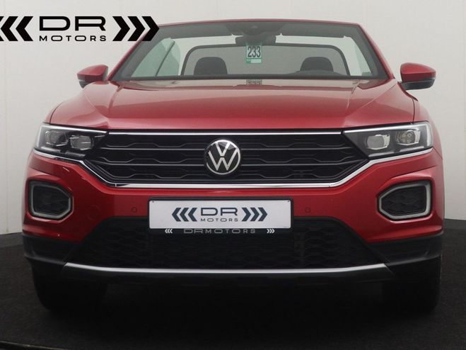 Volkswagen T Roc 1.5TSI DSG CABRIOLET - NAVI MIRROR LINK  Rouge de 2021