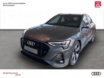  Voir détails -Audi E-tron e-tron Sportback 55 quattro 408 ch S lin à Montauban (82)