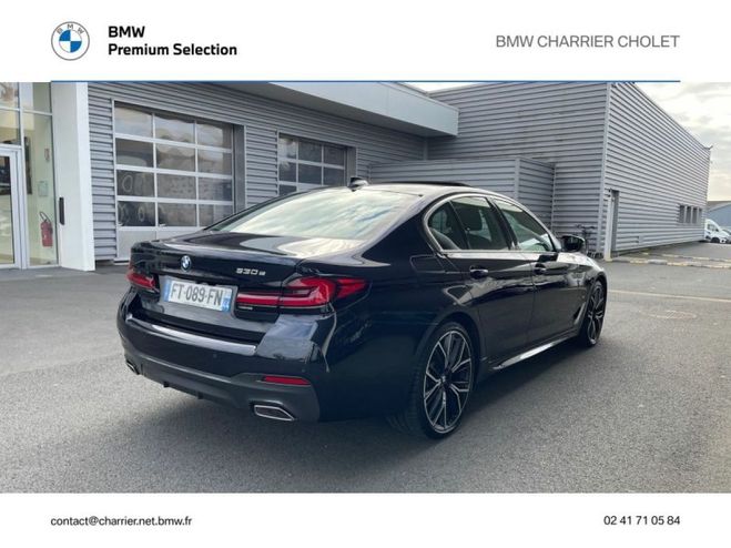 BMW Serie 5 530eA xDrive 292ch M Sport Steptronic Carbonschwarz de 2020