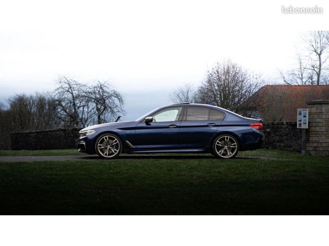 BMW Serie 5 SERIE M550i xDrive BVA Sport Steptronic  Bleu de 2017