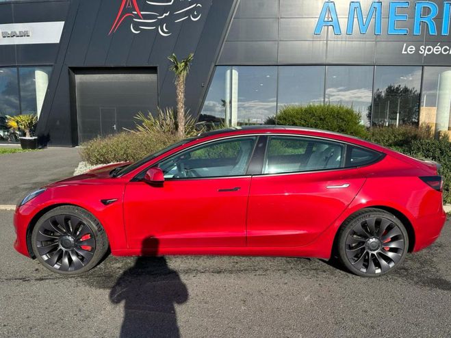 Tesla Model 3 Performance PUP Upgrade Dual Motor AWD Rouge de 2020