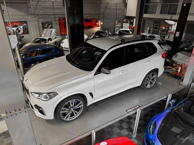 BMW X5 BMW X5 M50d 3.0 400 - ECOTAXE PAYE ? FR Blanc Mineralweiss Metallic de 2019