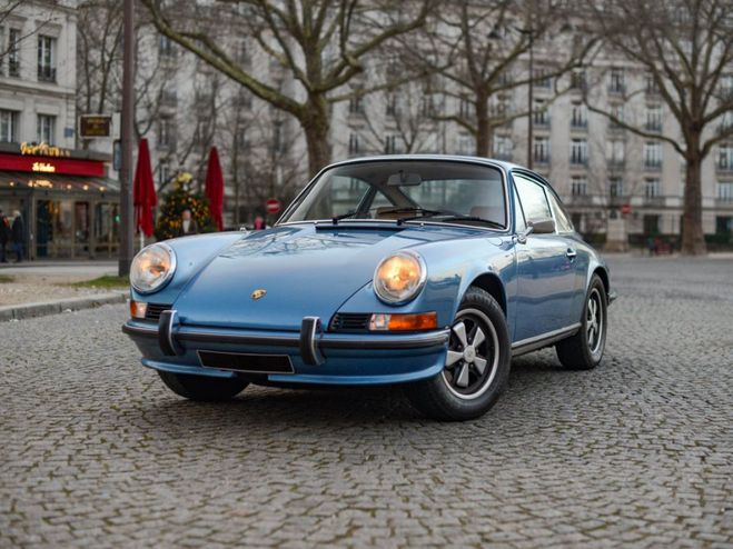 Porsche 911 2.4 S Bleu Mtallis de 1973