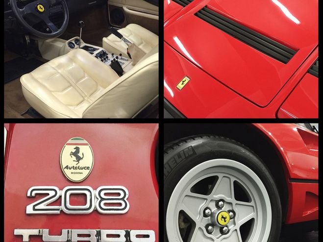 Ferrari 208 V8 Turbo 1 Rosso Corsa de 1984