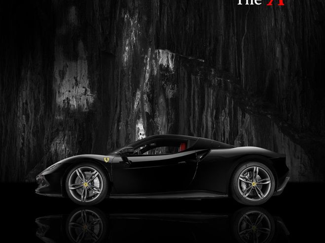 Ferrari 296 GTB  Nero Daytona de 2023