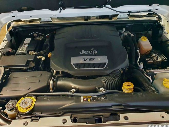Jeep Wrangler III 3.6 V6 284cv Blanche de 2018