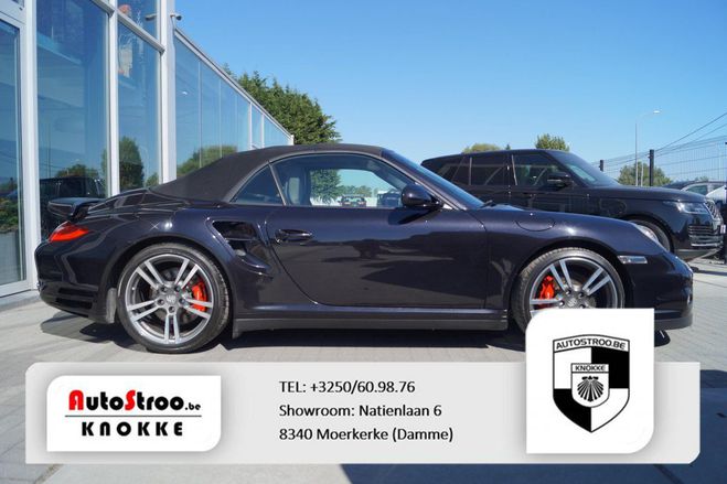 Porsche 911 997 TURBO 3.8 PDK Carrera Cabrio Noir de 2010