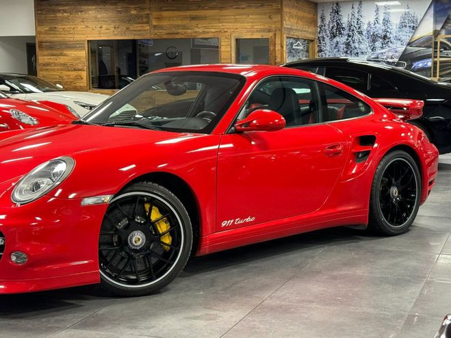 Porsche 911 (997) 3.8 500 TURBO rouge mtal de 2010