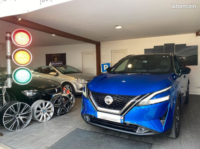 Nissan Qashqai 1.3 Mild Hybrid 158ch Tekna+ Xtronic Bleu de 2021