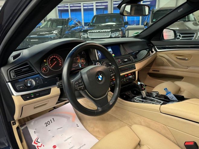 BMW Serie 5 Touring 530 d xDrive 258  BVA8 luxe 06/2 bleu mtal de 2016