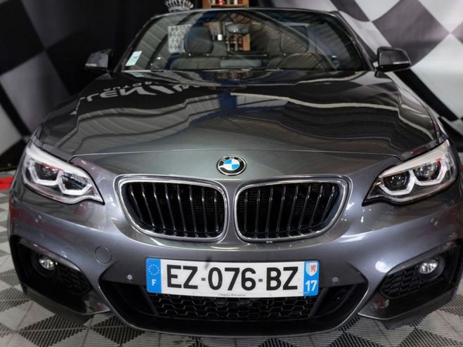 BMW Serie 2 SERIE CABRIOLET (F23) 218DA 150CH M SPOR Gris F de 2018
