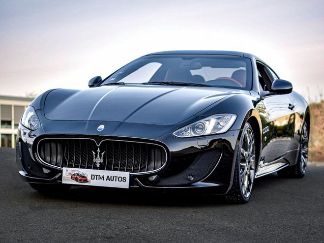 Maserati Gran Turismo Sport 4.7 L V8 460 Ch 2me MAIN FR Noir Mtallis de 2015