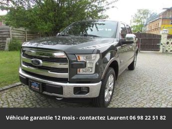  Voir détails -Ford F150 5,0 v8 short box top truck king ranch cr à Paris (75)
