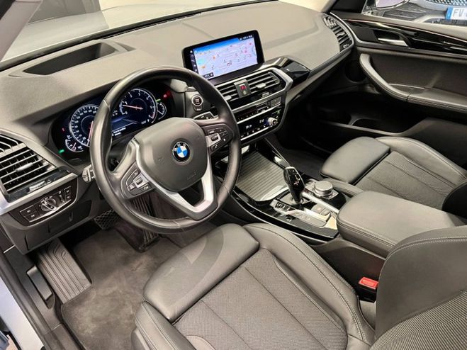 BMW X3 xDrive30dA 265ch  xLine Glaciersilber de 2019