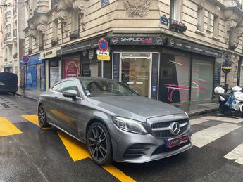  Voir détails -Mercedes Classe C Coupe Sport 200 9G-Tronic AMG Line à Paris (75)