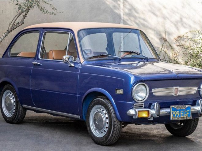 Fiat 850 ROYAL BLUE  de 1971