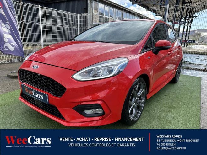 Ford Fiesta 1.0 ECOBOOST MHEV HYBRID 155 ST-LINE X ROUGE CLAIR de 2020
