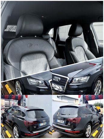  Voir détails -Audi Q5 S Line Cuir jantes 20 Propre Sol 21cm à Évry (91)
