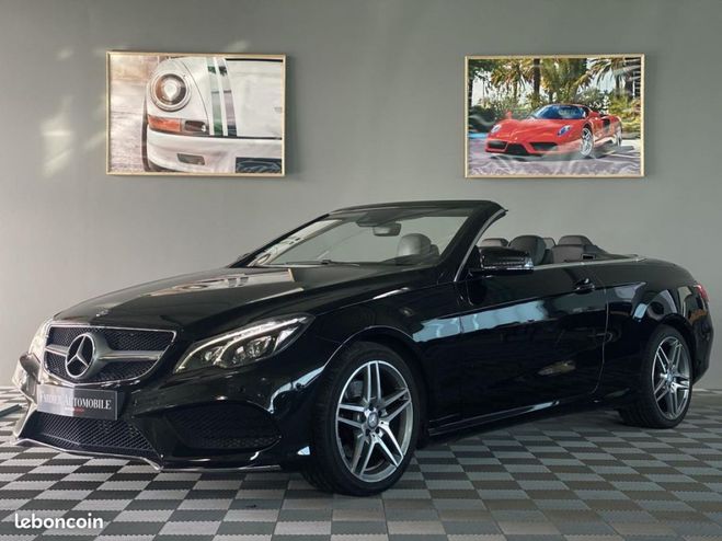 Mercedes Classe E MERCEDES CABRIOLET 250 CDI FAP BVA 7G-Tr Noir de 2013