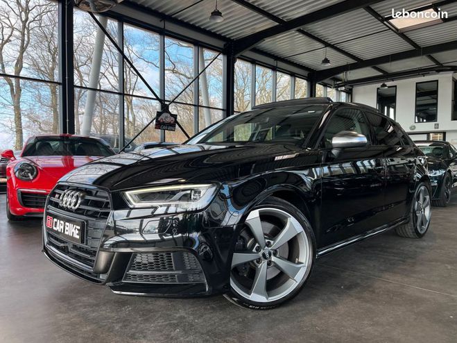 Audi S3 Sportback 300 ch S-Tronic Toit ouvrant B Noir de 2019
