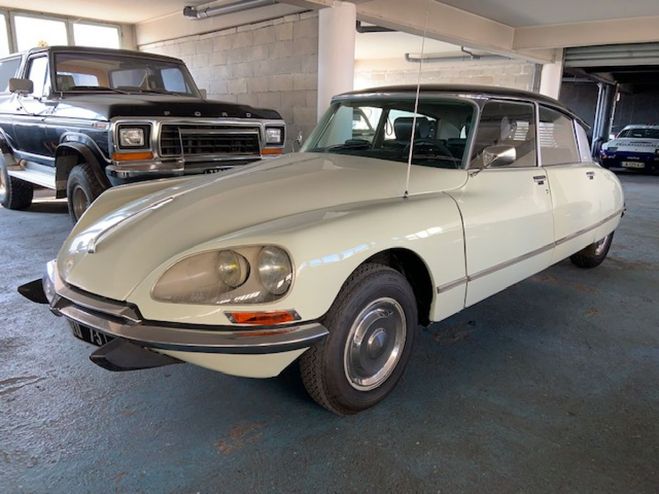 Citroen DS 23IE PALLAS BV5 Ivoire Borely de 1973