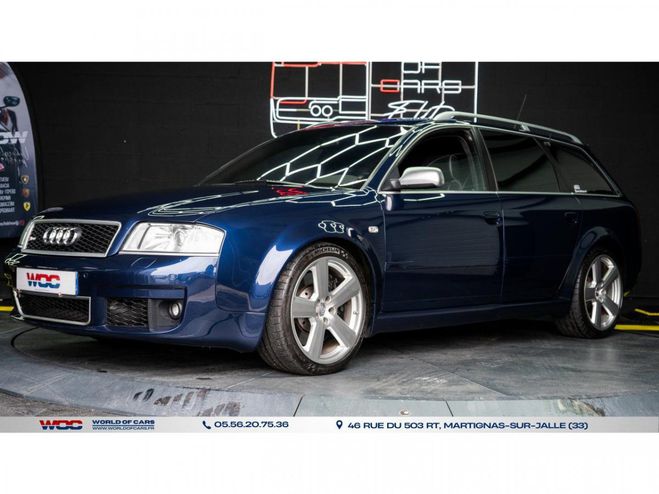 Audi RS6 Avant Quattro 4.2i V8 450 Tiptronic Bleu fonc de 2003