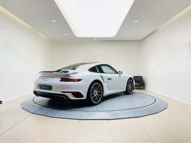 Porsche 911 Coupe 3.8 540ch Turbo PDK Blanc Carrara Metal de 2017