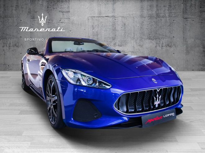 Maserati Grancabrio V8 4.7 460 SportLine Carbon Camra HKard Bleu de 2019