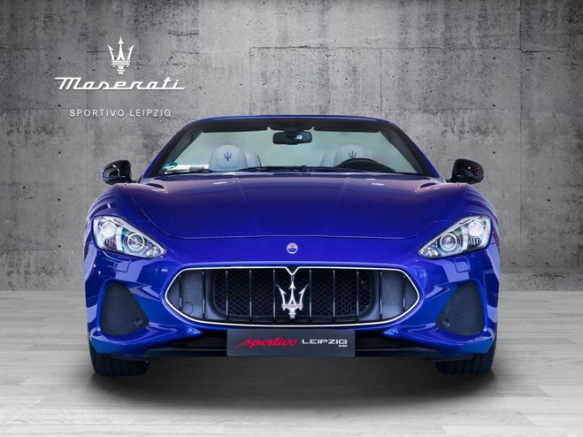 Maserati Grancabrio V8 4.7 460 SportLine Carbon Camra HKard Bleu de 2019