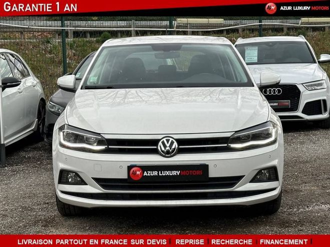 Volkswagen Polo VI 1.0 TSI CARAT 115 CV BLANC de 2020