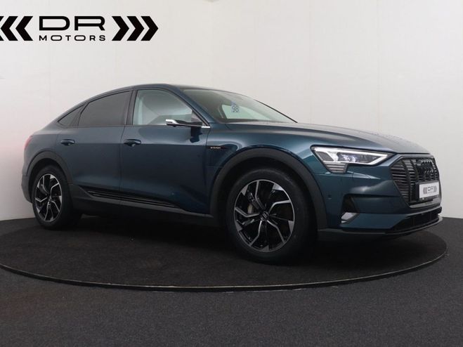 Audi e-tron 50 SPORTBACK QUATTRO - TREKHAAK LEDER LE Bleu de 2021