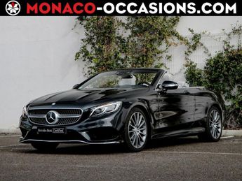  Voir détails -Mercedes Classe S Cabriolet 500 9G-Tronic à Monaco (98)
