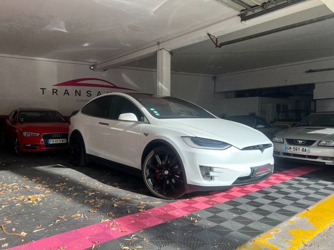 Tesla Model X P90D Dual Motor Performance Blanc de 2017
